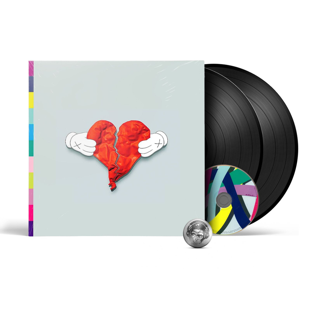 Виниловая пластинка Kanye West - 808s & Heartbreak (2LP+CD), 2020, Gatefold #1