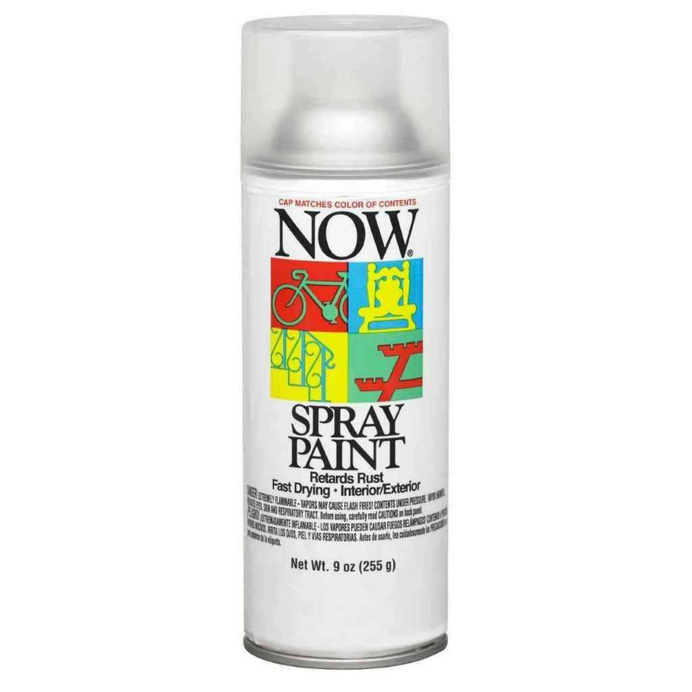 Krylon Аэрозольная краска Now Spray Paint Clear краска аэрозольная, Глянцевое покрытие, 0.35 л, прозрачный #1