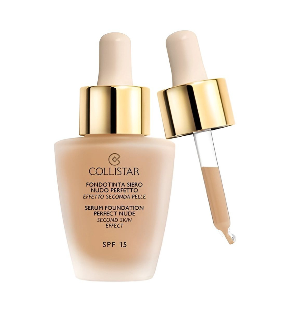 Collistar - Тональный крем, Serum Foundation Perfect Nude SPF15 N3 Nude, 30 мл #1