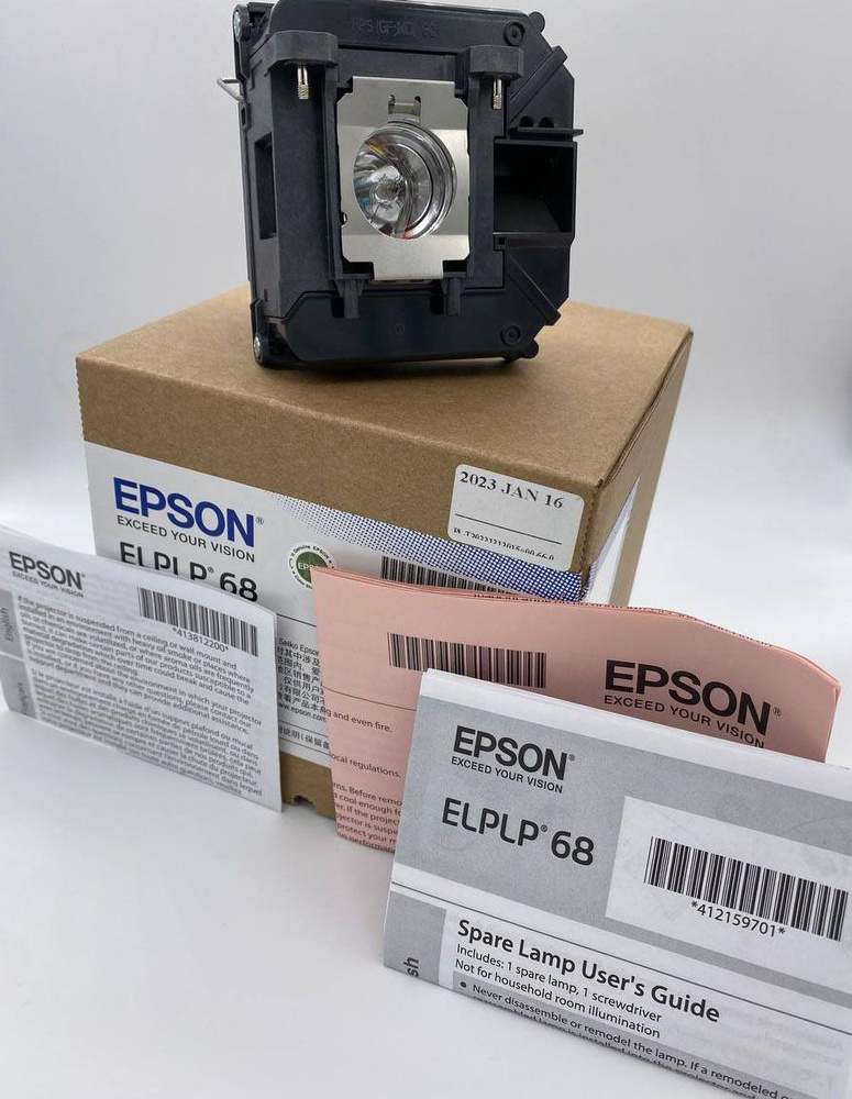 Epson ELPLP68 / V13H010L68 / (OM) оригинальная лампа в оригинальном модуле  #1