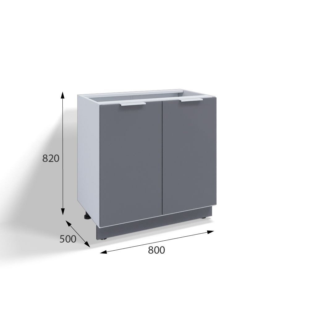 Velardy Кухонный модуль напольный 80х50х82 см #1