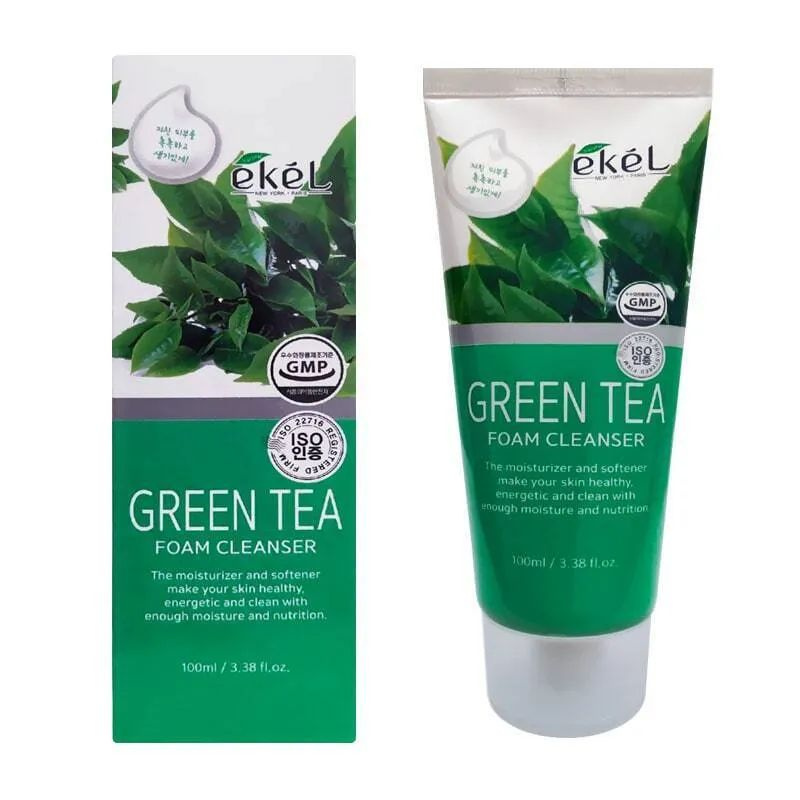 EKEL Пенка для умывания с экстрактом зеленого чая 100мл #1