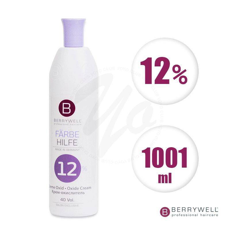 Berrywell крем-окислитель 12% Farbehilfe, 1001 мл #1