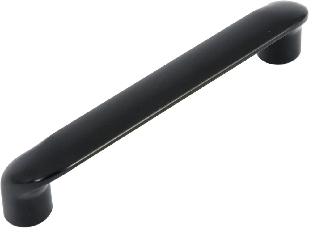 Ручка-скоба мебельная Edson 1018 96 мм ЦАМ цвет матовый черный  #1