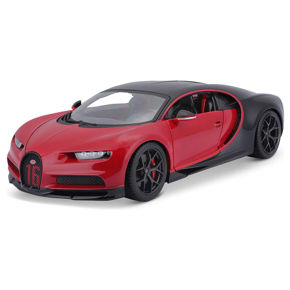 Коллекционная Машинка модель Bugatti Chiron, 1:18,Bburago,18-11044RD #1