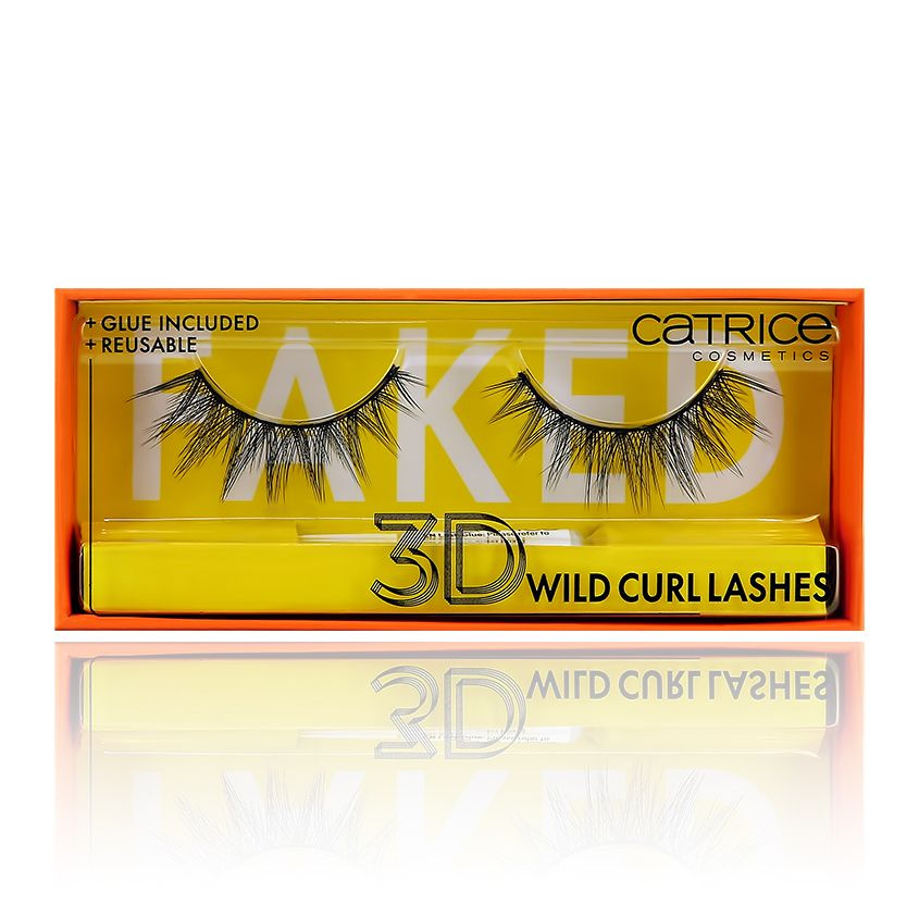 Накладные ресницы CATRICE FAKED 3D Wild Curl Lashes - 1 шт #1