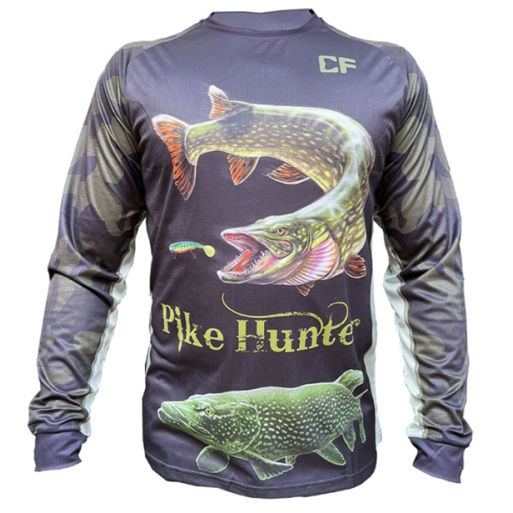 Джерси Crazy Fish Pike Hunter 4XL black #1