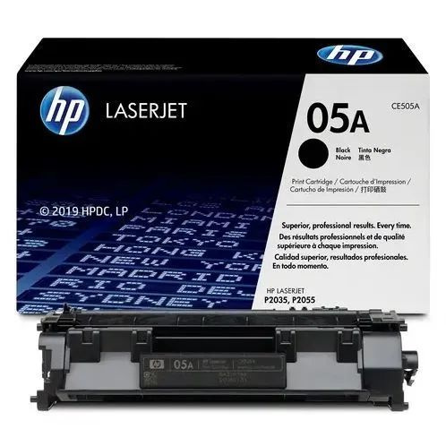 Картридж оригинальный HP 05A (CE505A) Black для принтера HP LaserJet P2055; LaserJet P2035n  #1