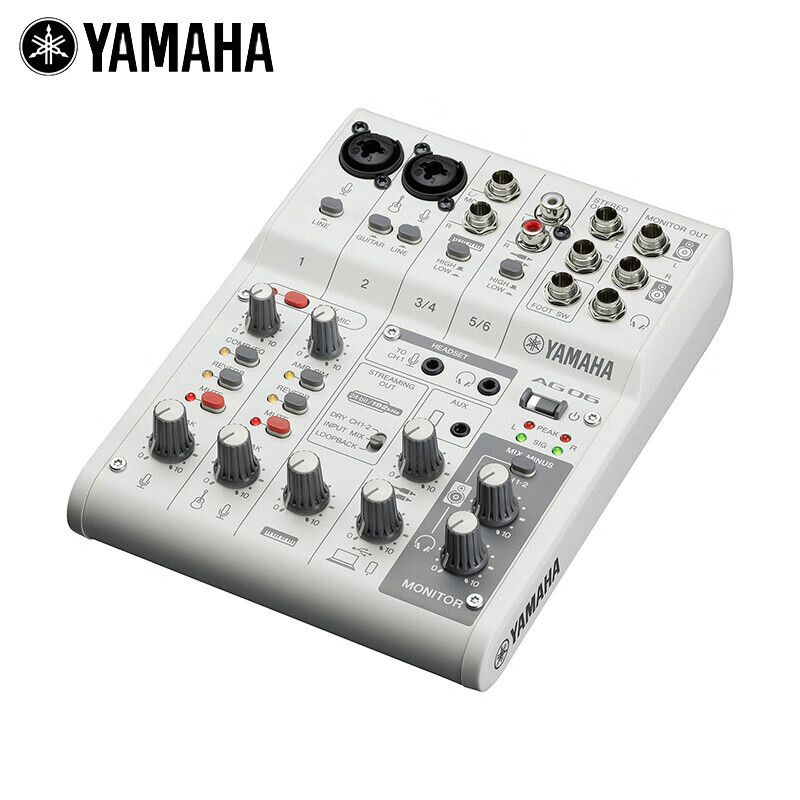 Микшер, YAMAHA AG06MK2 микшер, белый #1