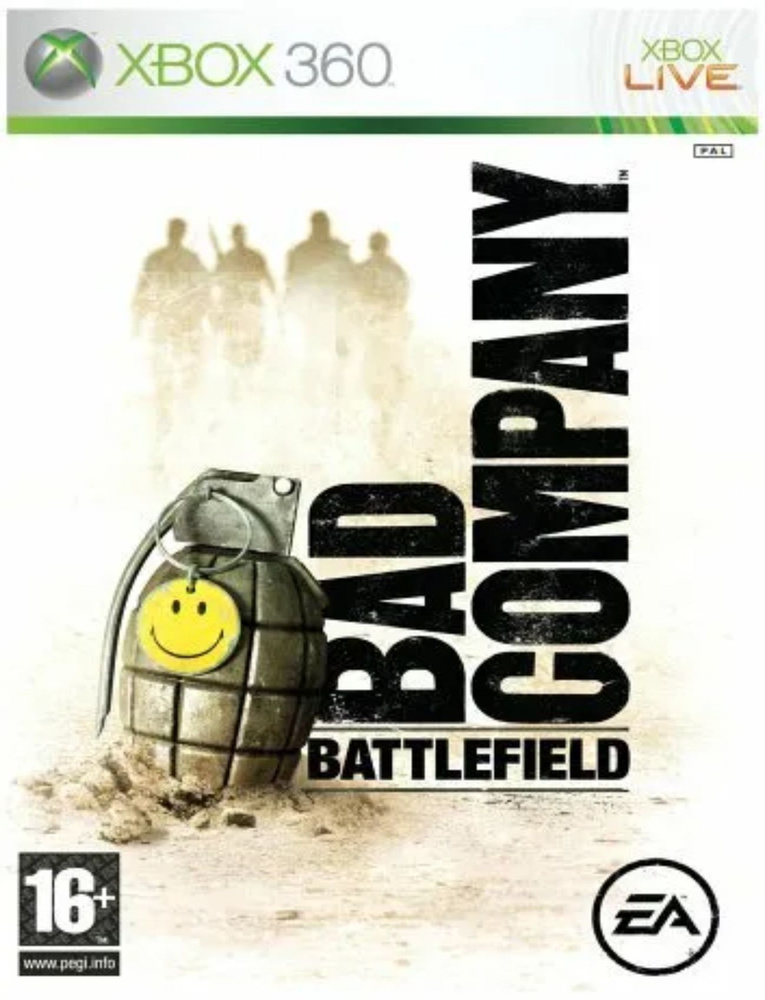 Battlefield Bad Company Видеоигра на диске Xbox 360. Товар уцененный #1