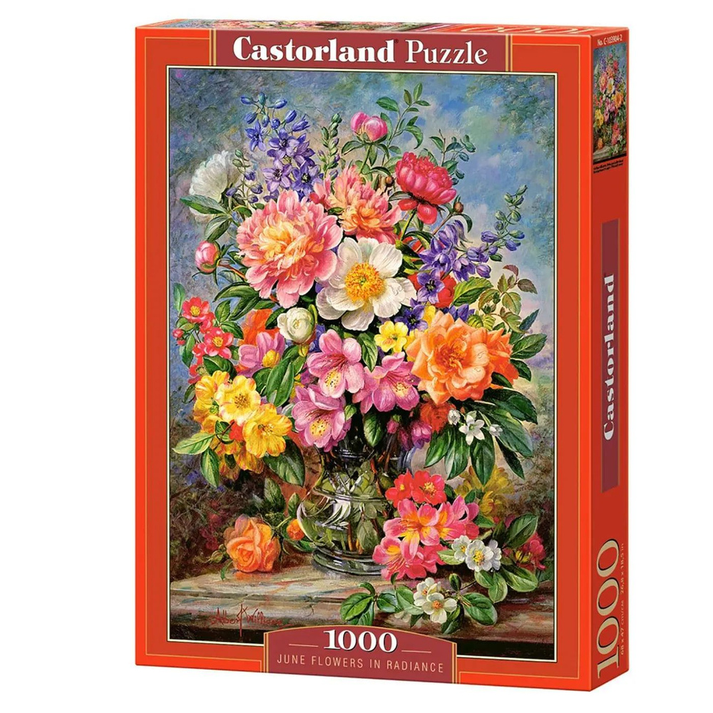 Пазл 1000 деталей Castorland Цветы #1