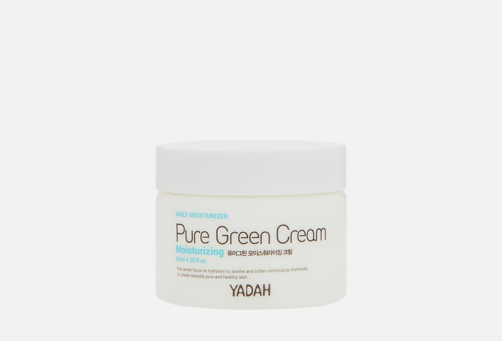 Увлажняющий крем для лица YADAH PUREGREEN MOISTURIZING CREAM #1