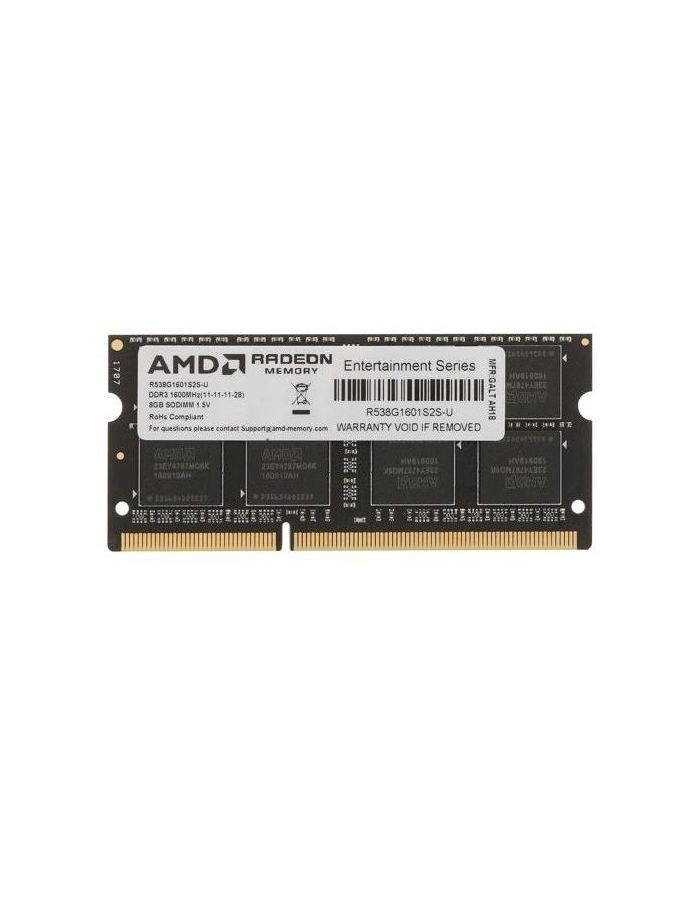 AMD Оперативная память R538G1601S2S-U 1x (R538G1601S2S-U) #1