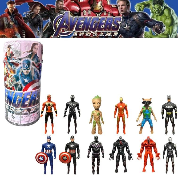 Фигурка игрушка сюрприз для мальчика Марвел Мстители , Супергерои Marvel Avengers 1 шт.  #1