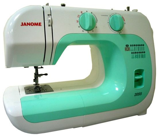 Швейная машина Janome 2055 / Джаноме 2055 / 15 операций / вертикальный челнок / петля-полуавтомат  #1