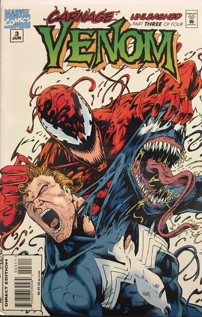 Venom #3 Marvel Comics. Оригинальный комикс на английском языке. #1