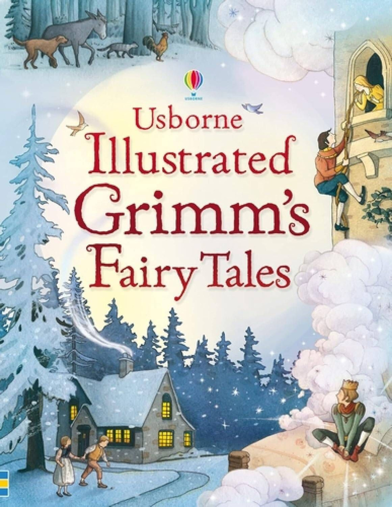 Illustrated Grimm's Fairy Tales Иллюстрированные сказки братьев Гримм /Книги на английском языке  #1