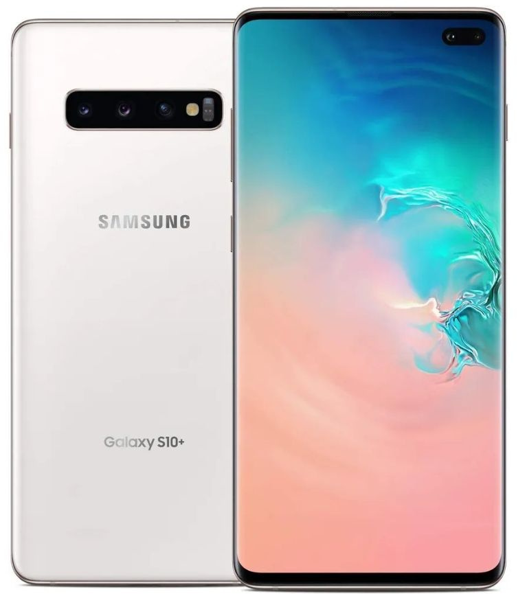 Samsung Смартфон Galaxy S10+ Двойная SIM-карта для Европы 8/128 ГБ, белый  #1