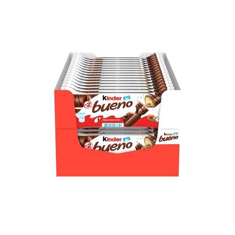 Вафельный батончик Kinder Bueno в молочном шоколаде, 10 штук по 43г  #1