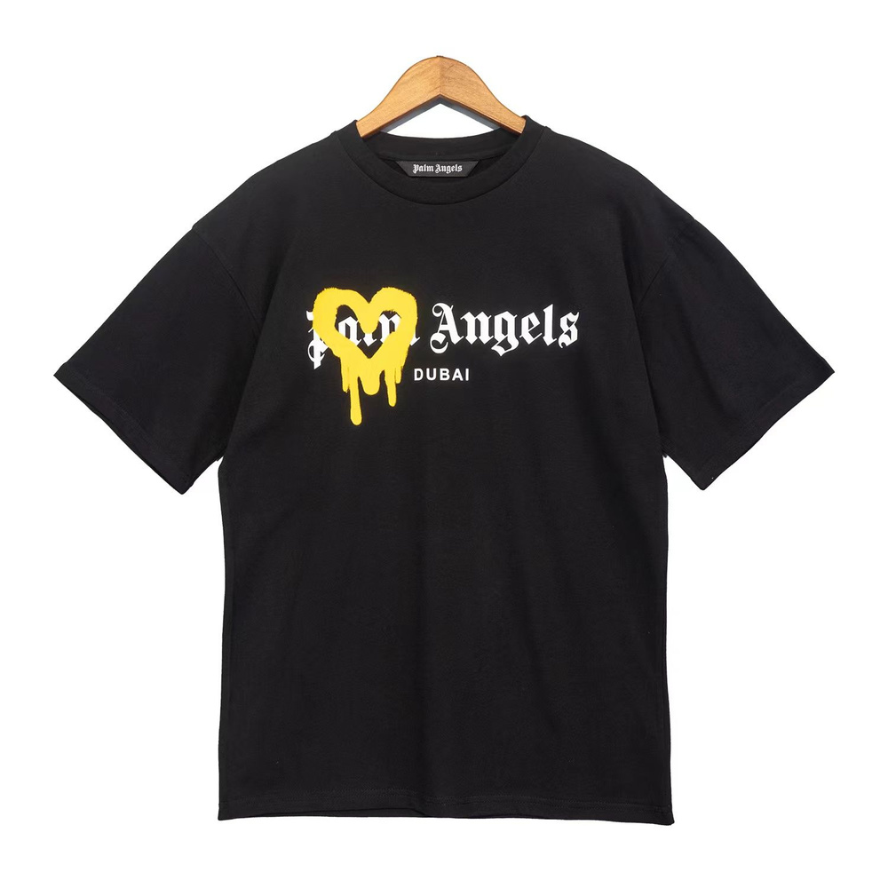 Футболка PALM ANGELS T-Shirt 1/1 crew-neck #1