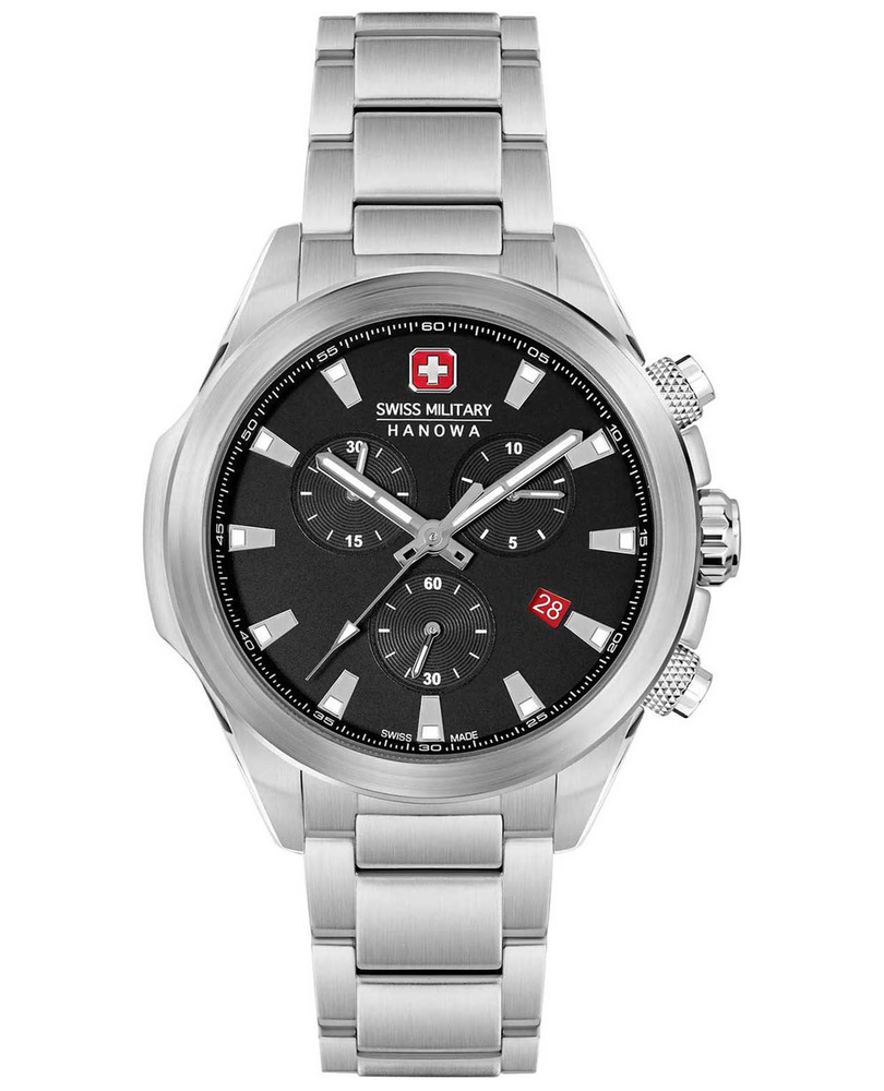 Мужские швейцарские часы-хронограф Swiss Military Hanowa Chiroptera SMWGI0001901 с гарантией  #1