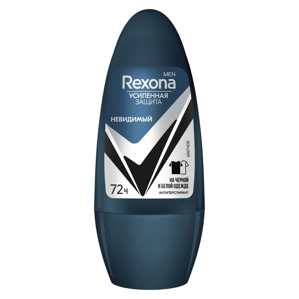 Антиперспирант роликовый Rexona Невидимый 50 мл #1