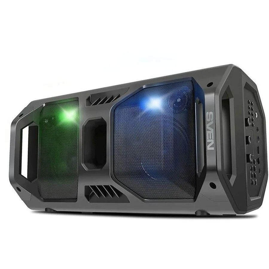 Sven АС PS - 600, черный 50 Вт, TWS, Bluetooth, FM, USB, microSD, LED - дисплей, 4000мА ч  #1