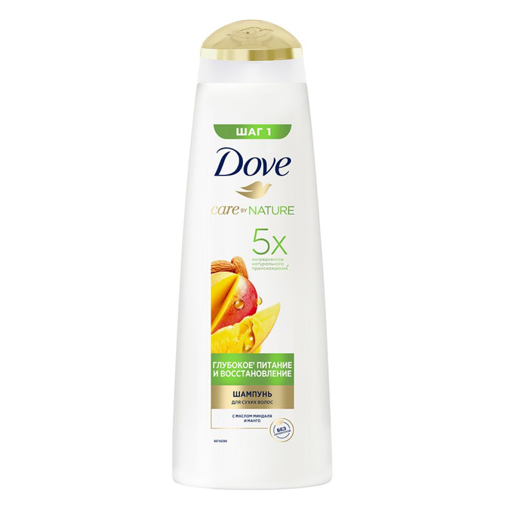 Шампунь Dove Глубокое питание и восстановление манго для сухих волос 380 мл  #1