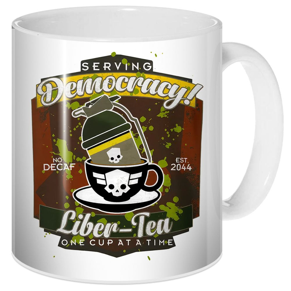 Кружка Helldivers 2 / Serving Liber Tea #1