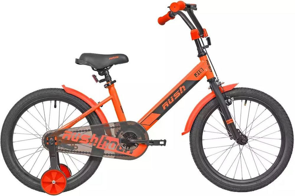 Детский велосипед Rush Hour - J18 Оранжевый (313 726) #1