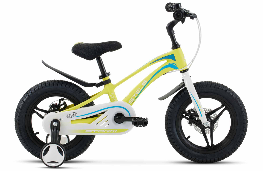 Детский велосипед Storm MD 14" Z010 7.8" Желтый 2024 #1