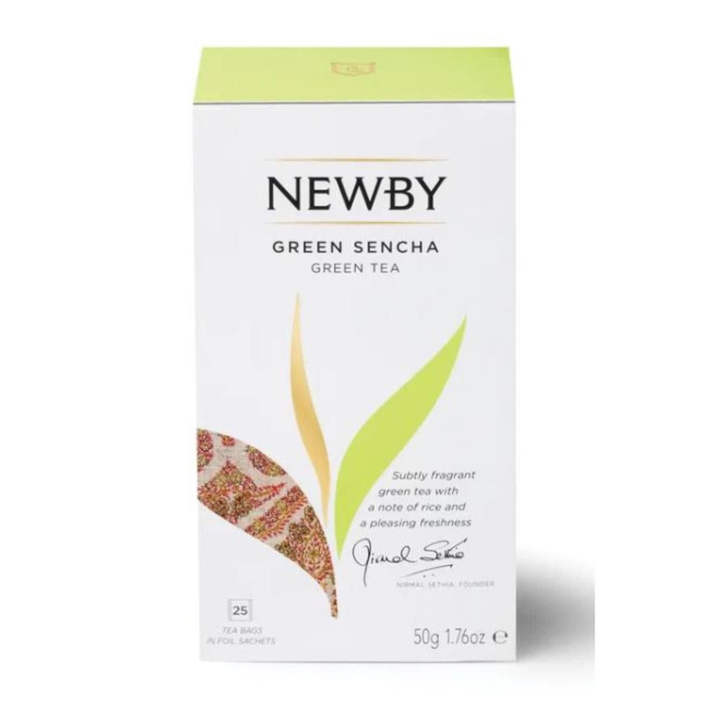 Newby Green Sencha Green Tea 25 пакетиков #1