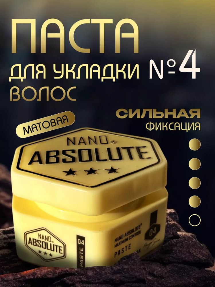 NANO ABSOLUTE Воск для волос, 150 мл #1