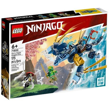 Конструктор LEGO NINJAGO 71800 Водяной дракон ЭВО Нии #1