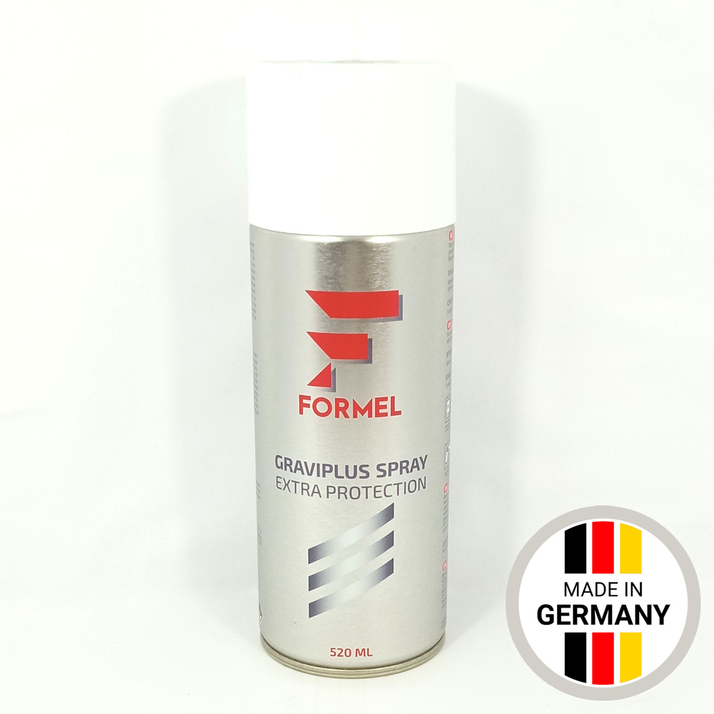 Антигравийное покрытие FORMEL GRAVIPLUS EXTRA PROTECTION белое аэрозоль 520 мл  #1