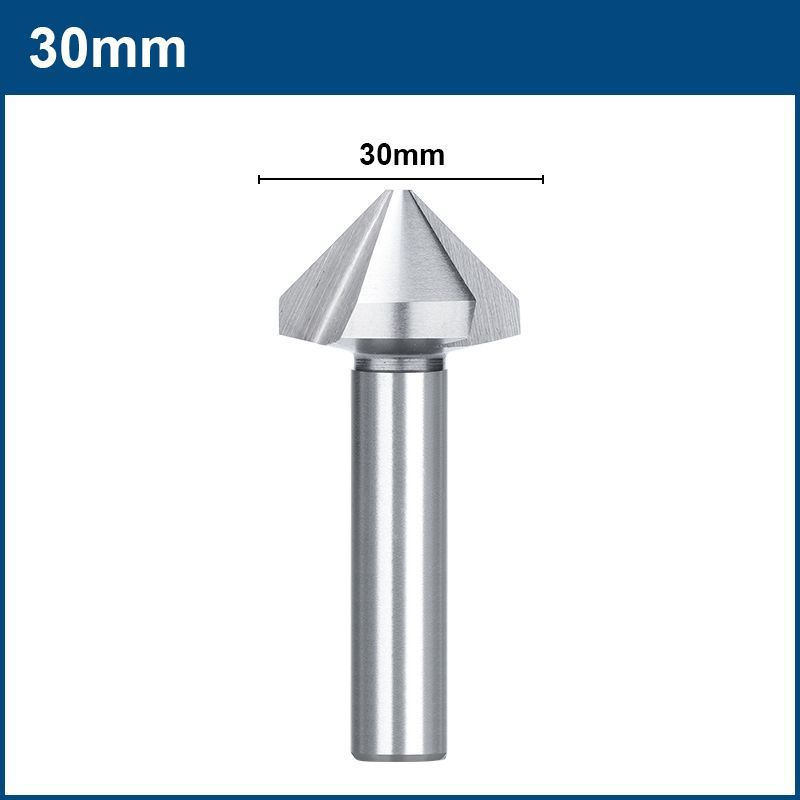 Зенковка конусная HSS XCAN 30 мм под М2, 90 градусов #1