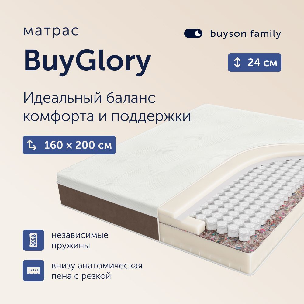 Buyson Купить 160х200 Матрас