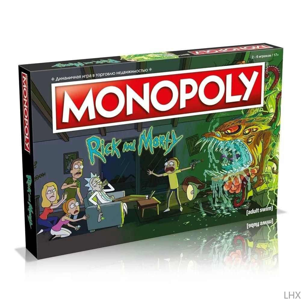 Настольная игра Winning Moves Monopoly Rick and Morty 033862 #1