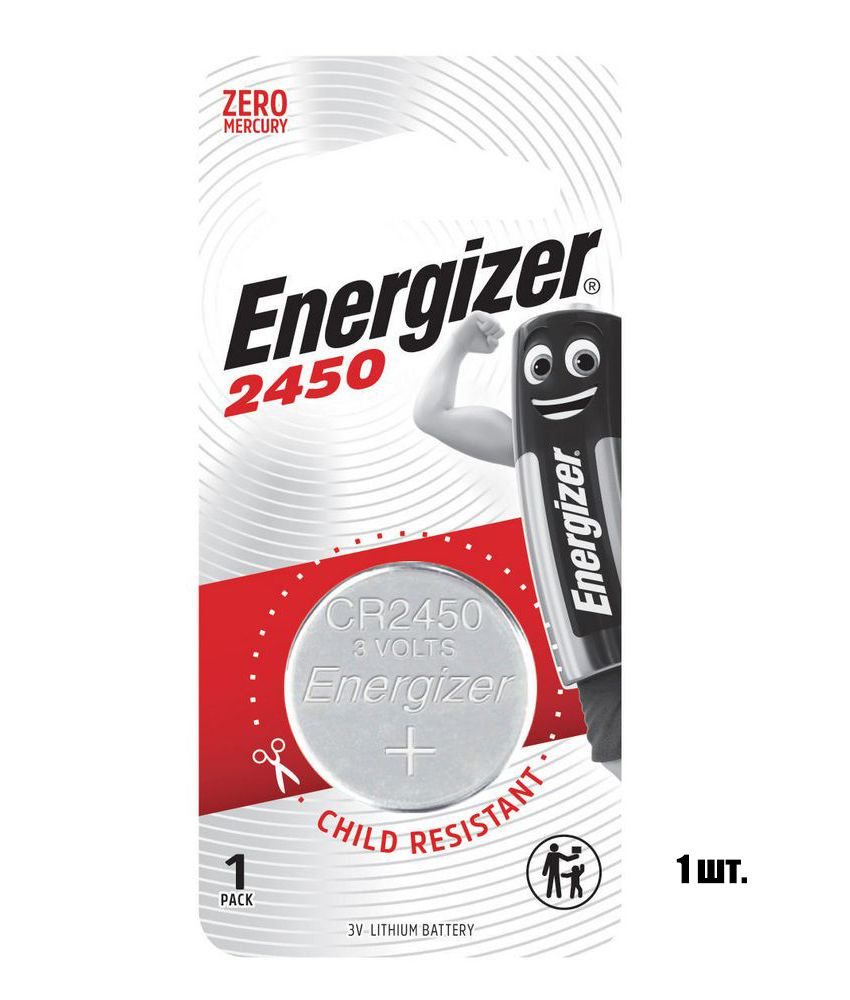 Батарейка Energizer Lithium CR2450 1 шт. #1