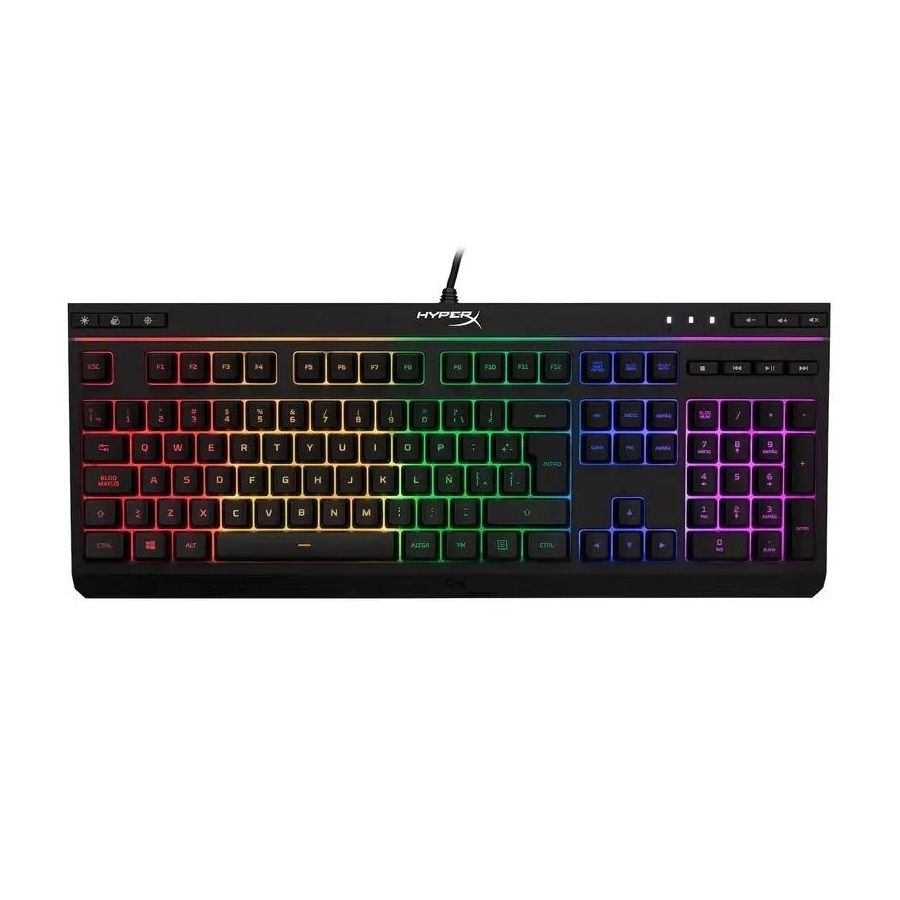 Клавиатура HyperX Alloy Core RGB черный USB Multimedia for gamer LED (4P4F5AA#ABA) #1