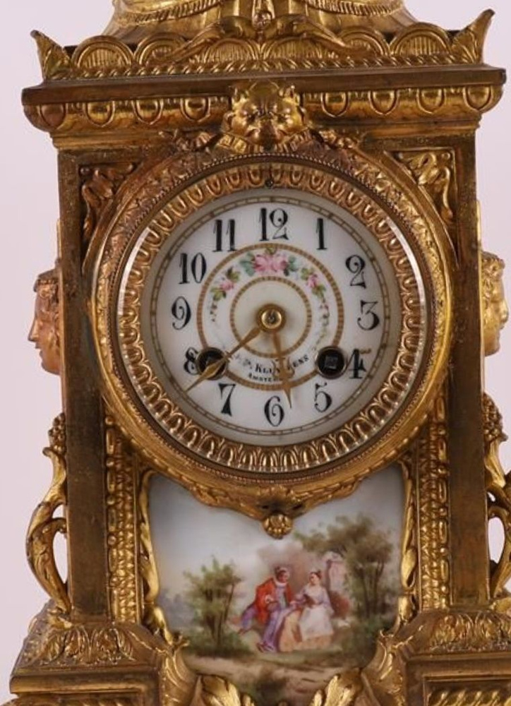 часы каминные Amsterdam в стиле барокко 1889 #1
