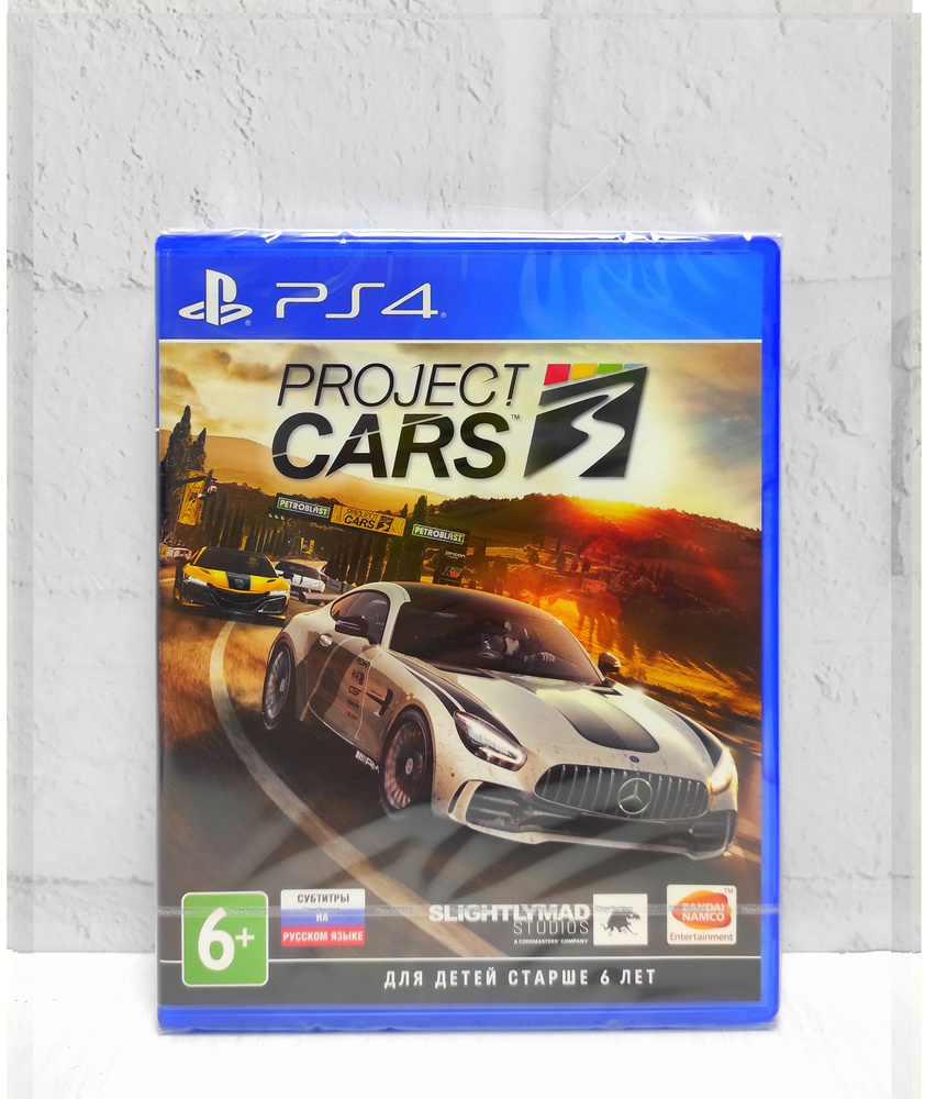 Project Cars 3 Русские субтитры Видеоигра на диске PS4 / PS5 #1