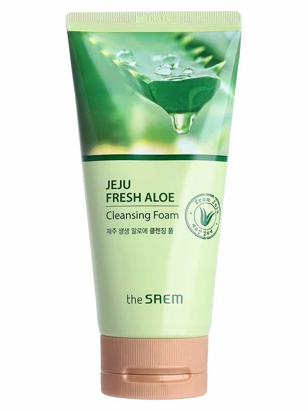 СМ Aloe Пенка для умывания с алоэ Jeju Fresh Aloe Cleansing Foam 150g #1