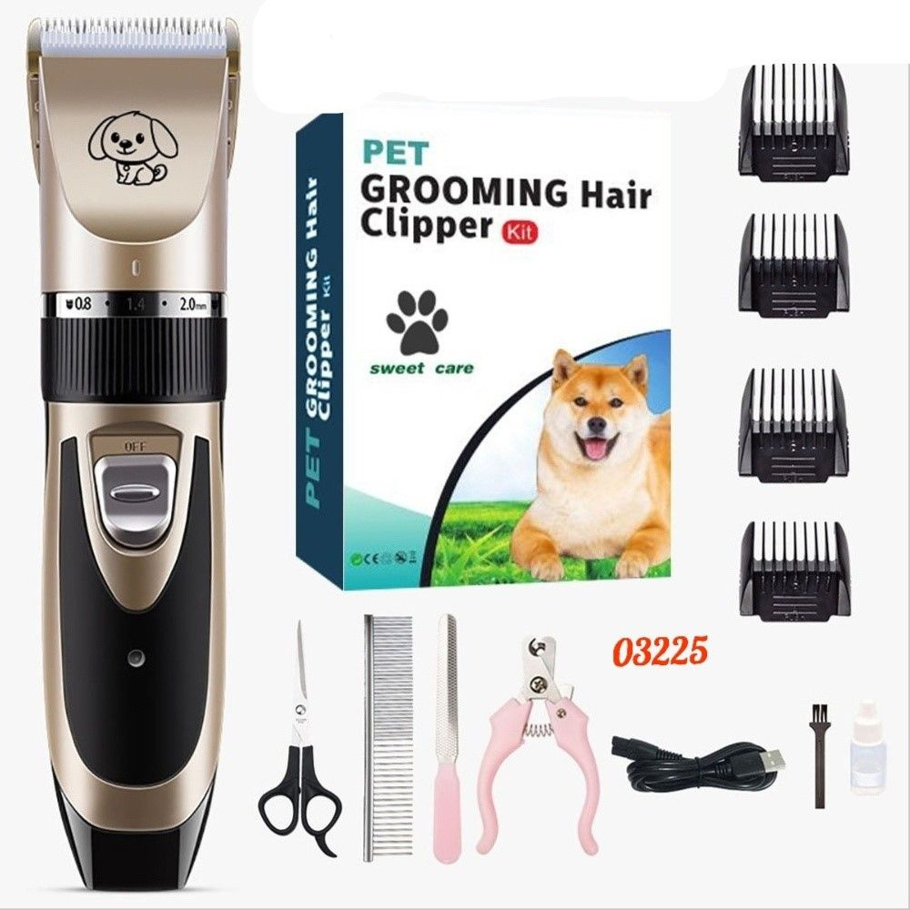 Машинка для стрижки животных "Pet grooming hair clipper Kit" #1