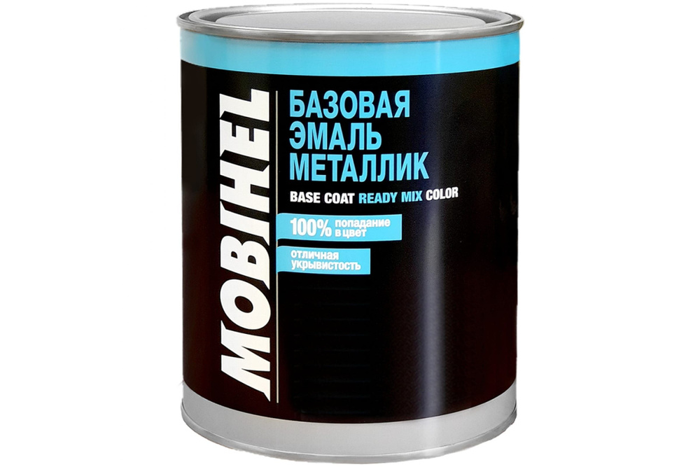 Краска Mobihel 240 Белое Облако UNI металлик, банка, 1 л 47088102 #1