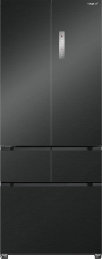 Weissgauff Холодильник трехкамерный French Door WFD 450 Built-in Inverter NoFrost Dark Inox, 3 года гарантии, #1