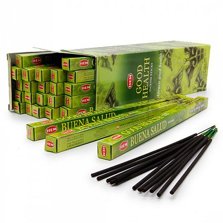 Hem Incense Sticks GOOD HEALTH (Благовония КРЕПКОЕ ЗДОРОВЬЕ, Хем), уп. 8 палочек.  #1