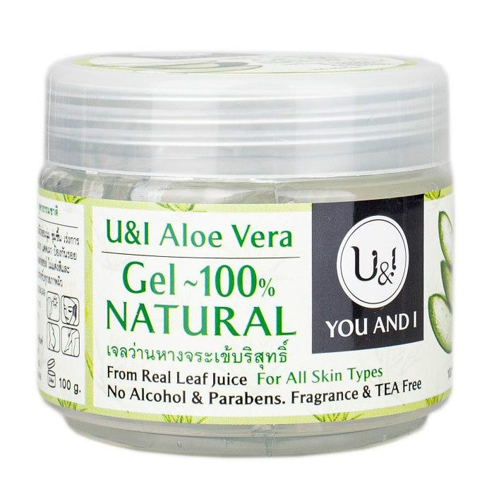 U&I ALOE VERA GEL 100% NATURAL (Алоэ Вера Гель 100% Натуральный), 100 г. #1