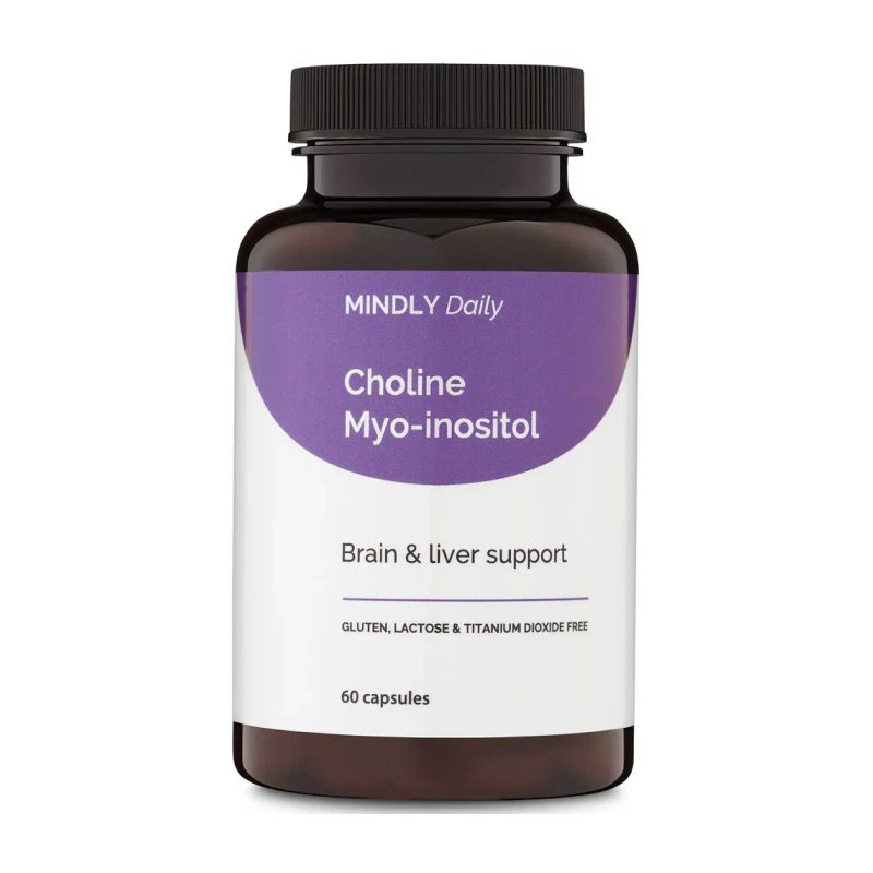 Специальный препарат Mindly Choline Myo-inositol 60 капсул #1