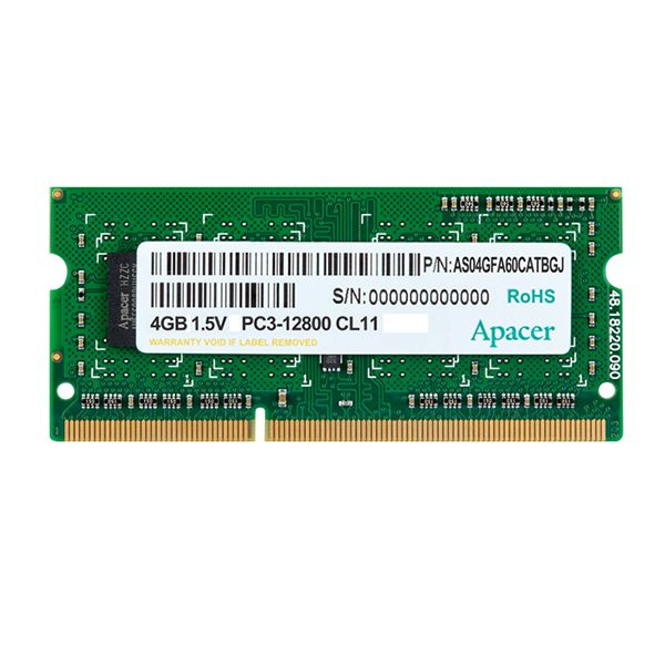 Apacer Оперативная память AS04GFA60CATBGC 1x4 ГБ (AS04GFA60CATBGC) #1